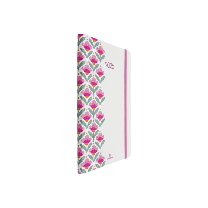 3664447229645-Agenda Anahita - 1 semaine sur 2 pages - 17 x 24,5 cm - vert clair - Oberthur-P_405269596_7-2