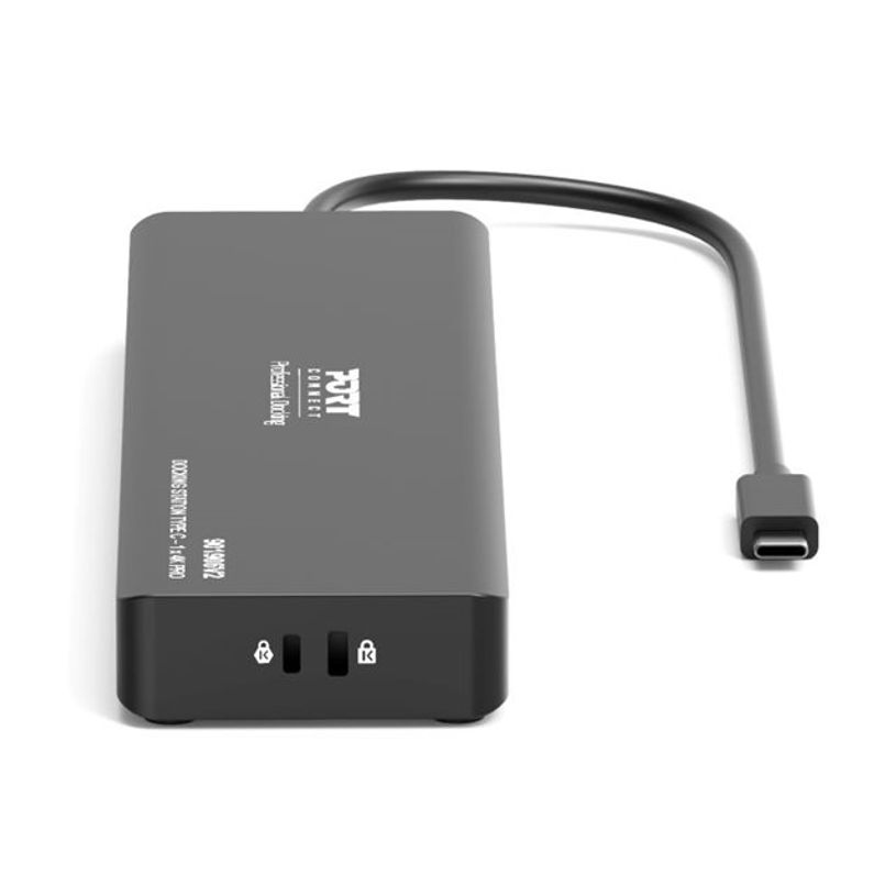 3567042031593-PORT connect Professional Docking USB-C 1 X 4K ++ TRAVEL - Station d'accueil - USB-C 3.1 G-P_405269648_5-5