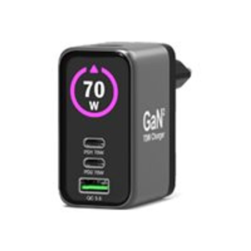 3567042031838-PORT Connect - Chargeur secteur GaN II - 3 connecteurs de sortie (USB, 2 x USB-C)-P_405269666_1-0