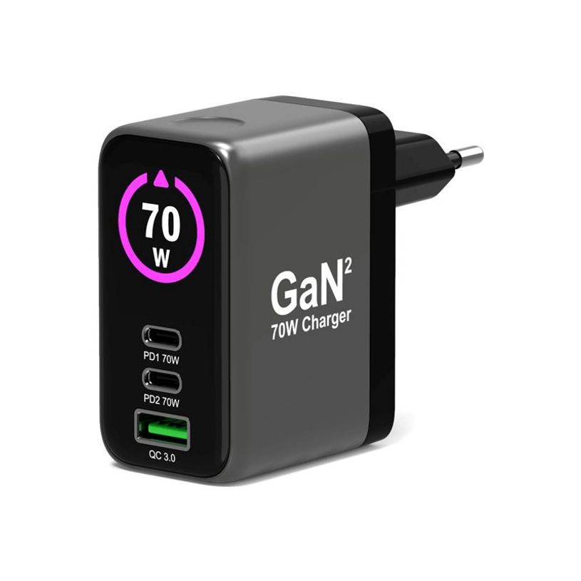 3567042031838-PORT Connect - Chargeur secteur GaN II - 3 connecteurs de sortie (USB, 2 x USB-C)-P_405269666_2-1