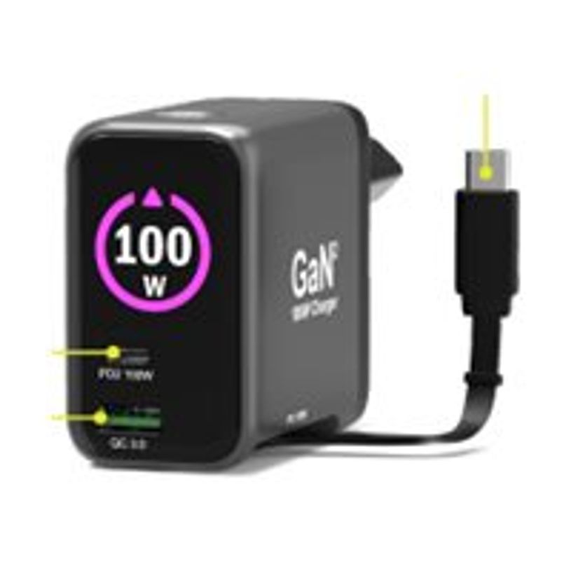3567042031845-PORT Connect - Chargeur secteur GaN II - 3 connecteurs de sortie (USB, 2 x USB-C)-P_405269667_1-0