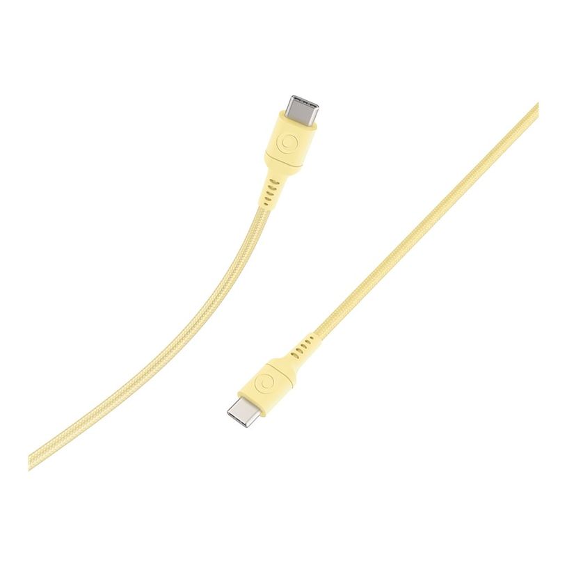 3571211554165-BIGBEN Connected - Câble USB - USB-C (M) pour USB-C (M) - 1.2 m - jaune-P_405269965_3-1
