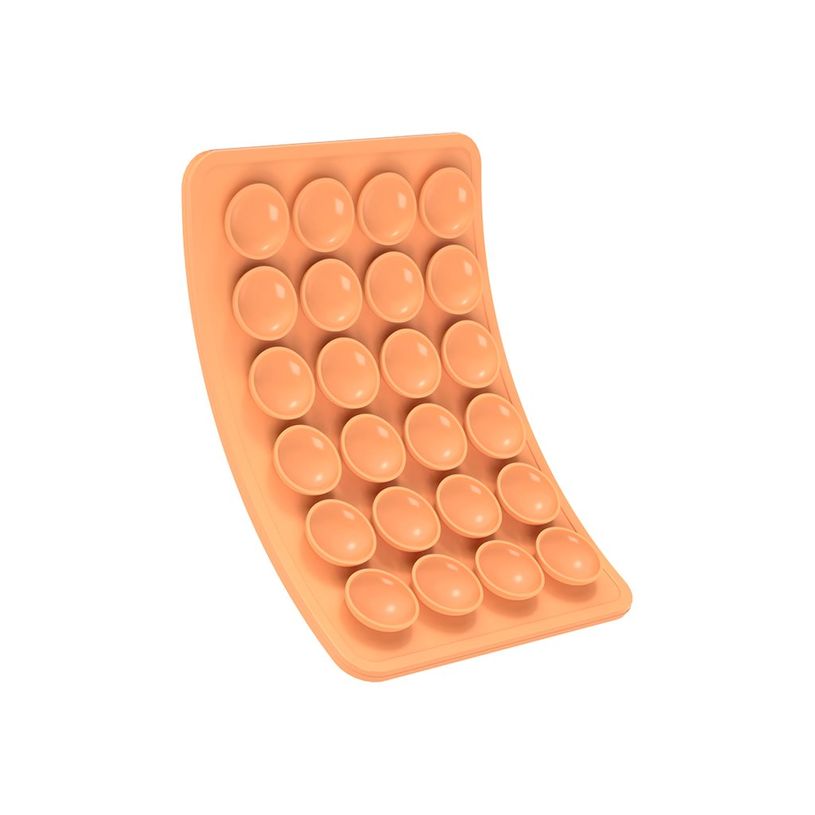 3571211554493-Bigben -Support de téléphone portable  à ventouse - double face - orange-P_405269982_4-2