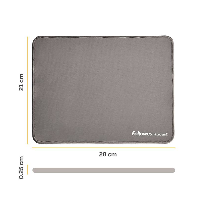 0043859808762-Fellowes Breyta - Tapis de souris XL - gris--2