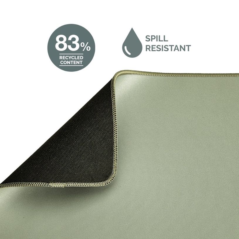 0043859808786-Fellowes Breyta - Tapis de souris XL - vert sauge--4