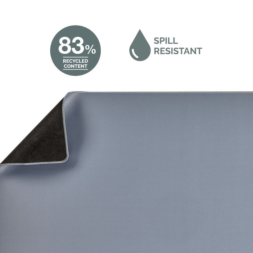 0043859808823-Fellowes Breyta - Tapis de bureau -Sous-main - 80 x 40 cm - bleu ciel--4