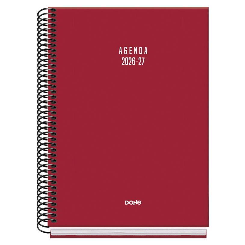 8421938523133-Agenda escolar espiral semana vista burdeos Colour Vibes 150 x 210 mm--0