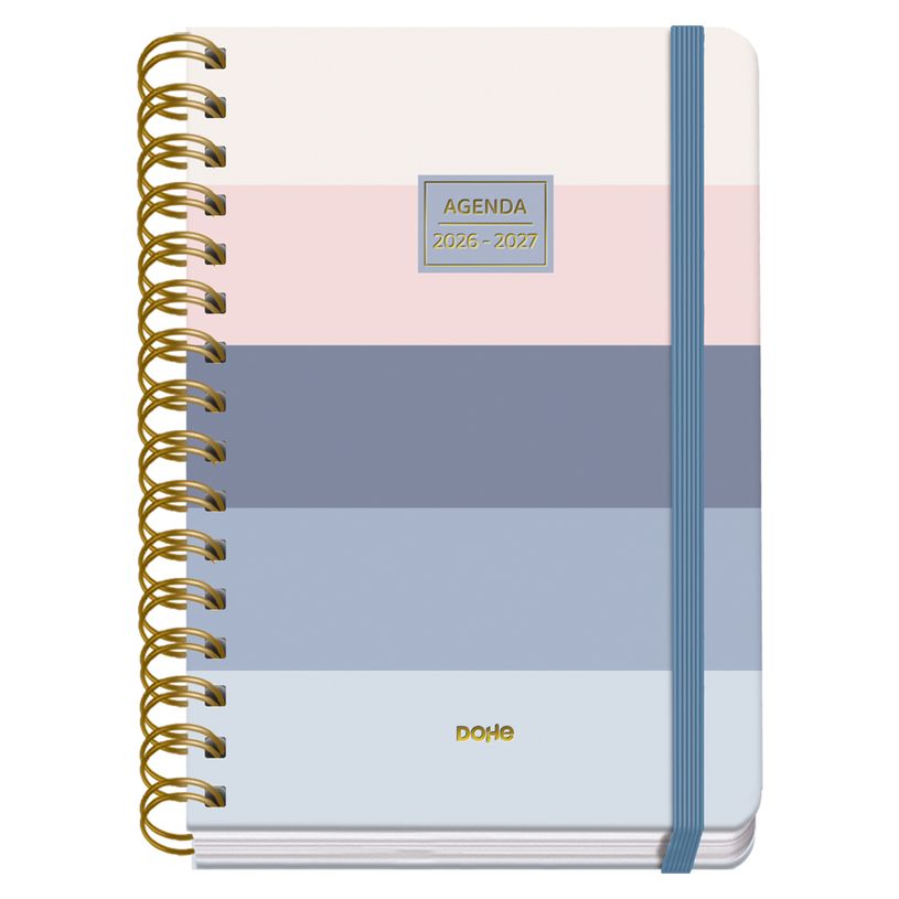8421938521818-Agenda escolar Wire-O semana vista Donna 150 x 210 mm--0