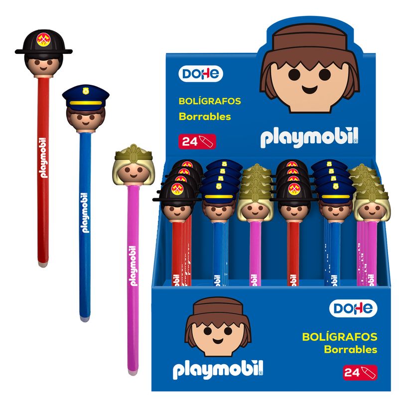 8421938797770-Bolígrafos borrables DOHE Playmobil--0