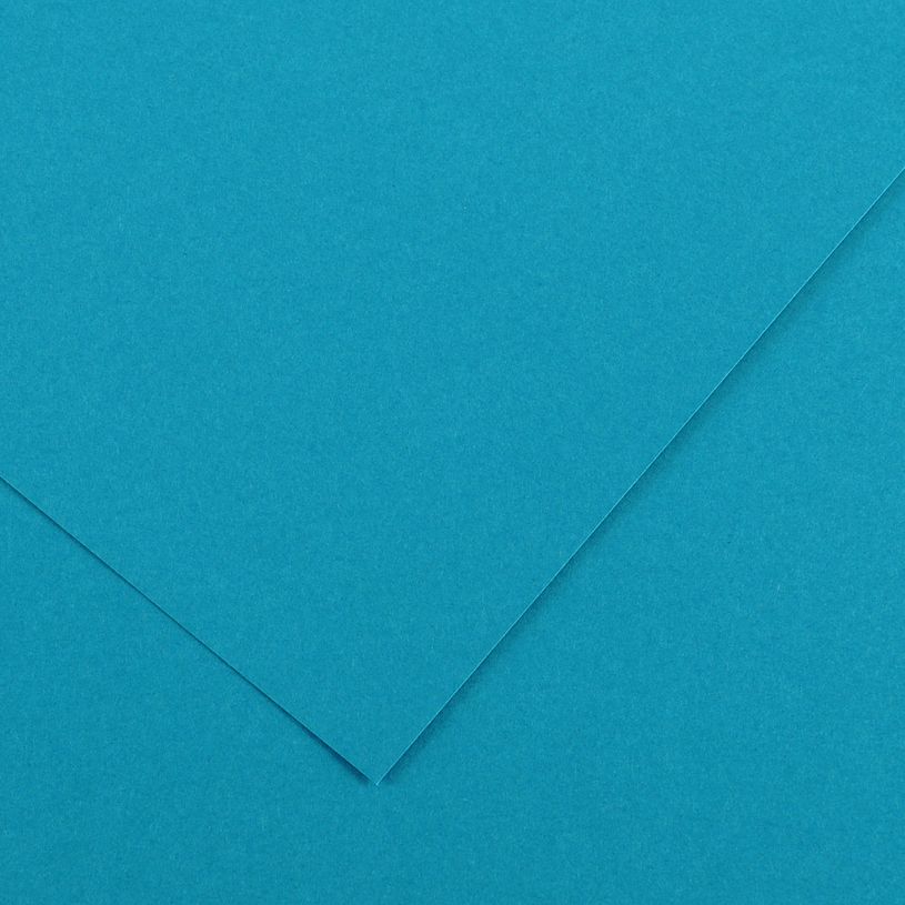 3148954221922-CANSON - 25 Feuilles Iris Vivaldi 50 x 65 cm - 120 g - Bleu Primaire--0