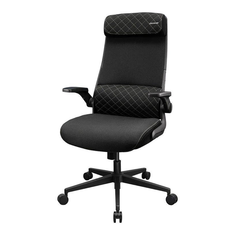 4710483777707-Fauteuil de bureau Cougar Stryder - Accoudoirs rabattables - Appuie-tête réglable - noir--2