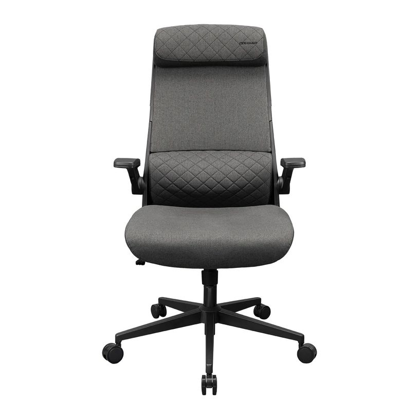 4710483777714-Fauteuil de bureau Cougar Stryder - Accoudoirs rabattables - Appuie-tête réglable - gris--1