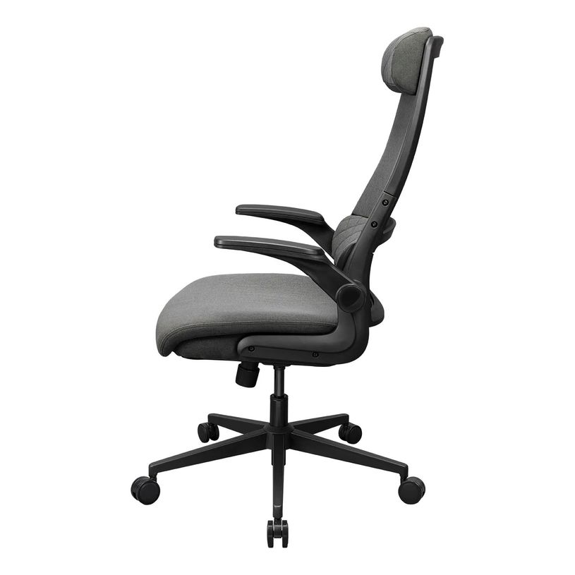 4710483777714-Fauteuil de bureau Cougar Stryder - Accoudoirs rabattables - Appuie-tête réglable - gris--2