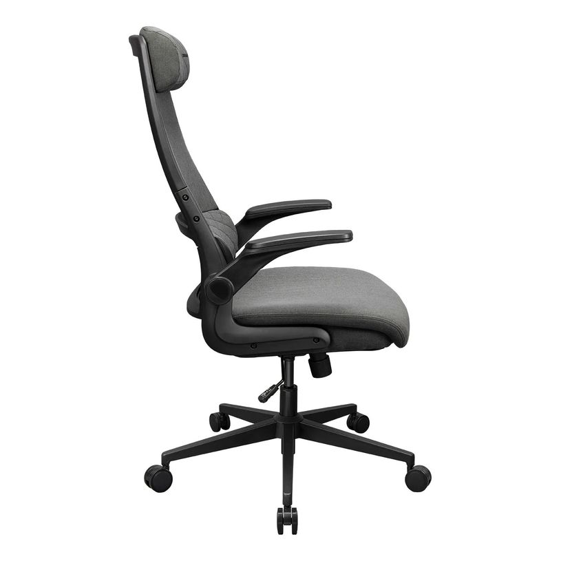 4710483777714-Fauteuil de bureau Cougar Stryder - Accoudoirs rabattables - Appuie-tête réglable - gris--3