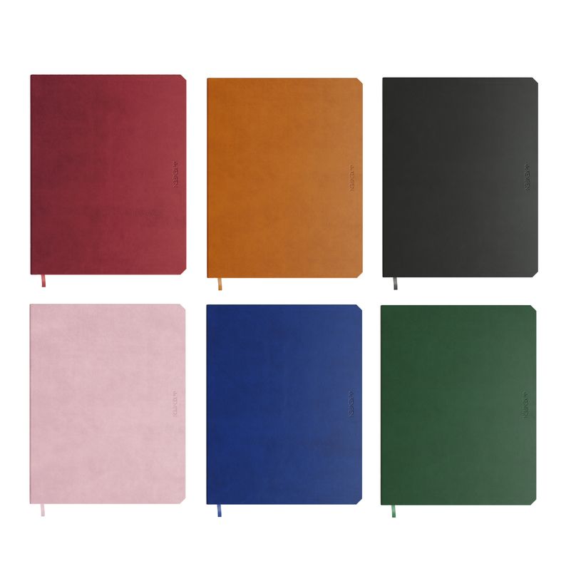15412303355534-Agenda semainier vertical de KEMPEN – format L – disponible dans différentes couleurs – Brepols--0
