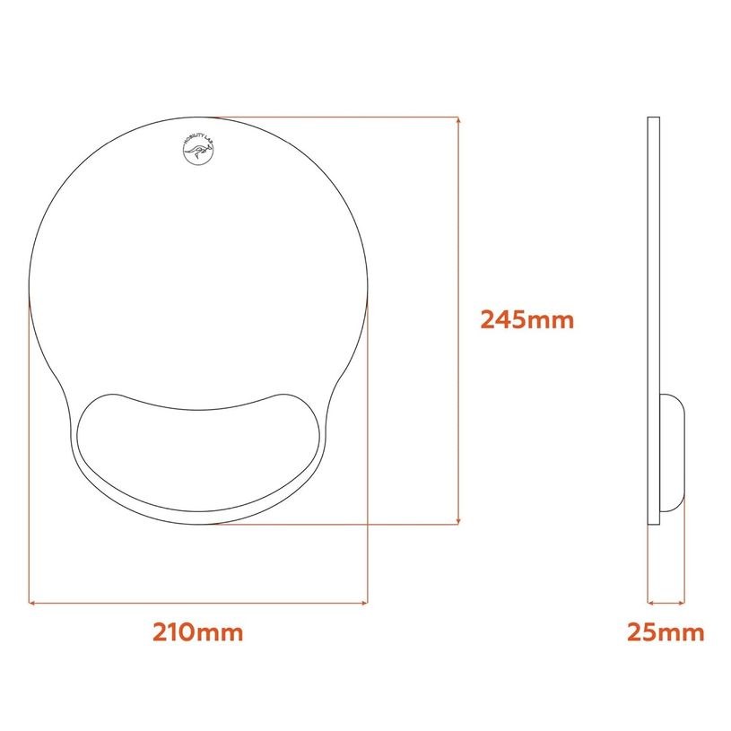 3700527312736-Mobility Lab - Tapis de souris ergonomique - noir--1