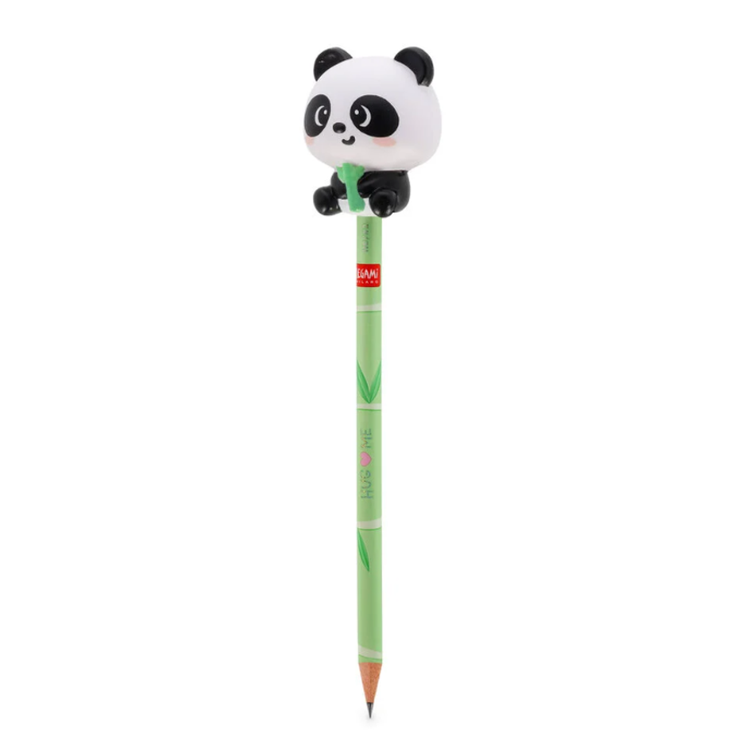 8052694121525-Legami Squeezies - Crayon à papier - HB - avec jouet anti-stress Panda--2