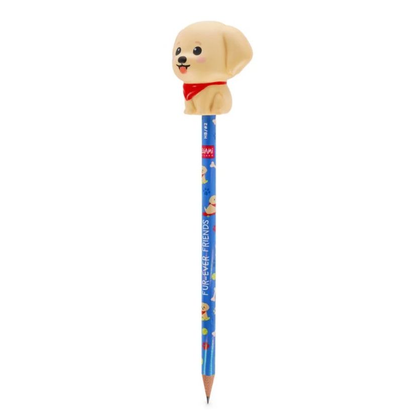 8052694124182-Legami Squeezies - Lápiz de grafito - HB - Con juguete antiestrés Secret BTS--2
