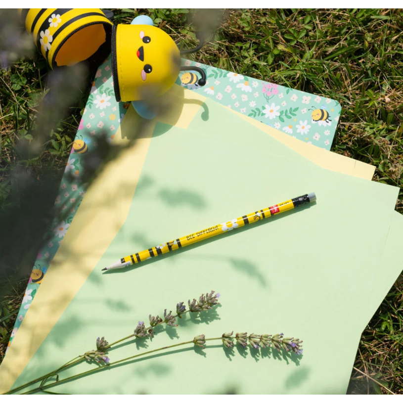 8052694123567-Legami I Used To Be a Newspaper - Crayon à papier - HB - Avec gomme - Teddy Cherry--3