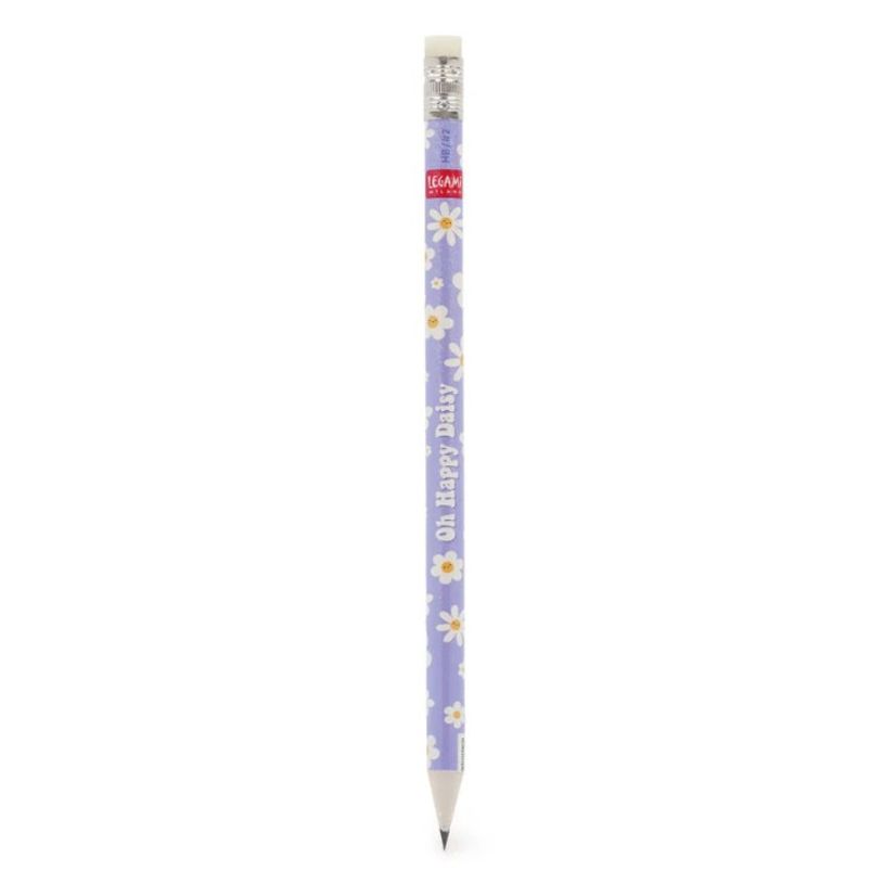 8052694123581-Legami I Used To Be a Newspaper - Crayon à papier - HB - Avec gomme - Daisy--0