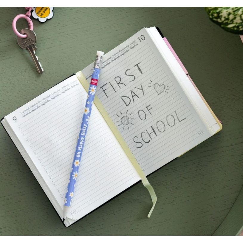 8052694123581-Legami I Used To Be a Newspaper - Crayon à papier - HB - Avec gomme - Daisy--2