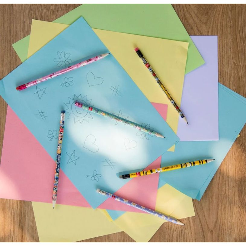 8052694123581-Legami I Used To Be a Newspaper - Crayon à papier - HB - Avec gomme - Daisy--4