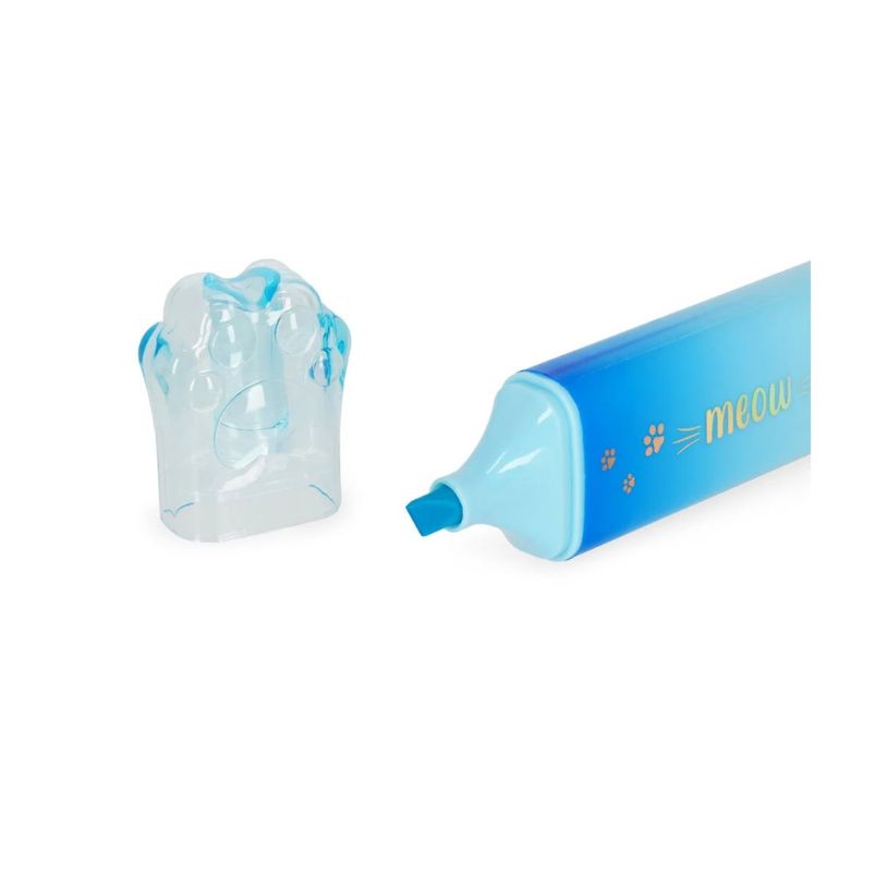 8052694128753-Legami Meow - Surligneur - Bleu clair--1