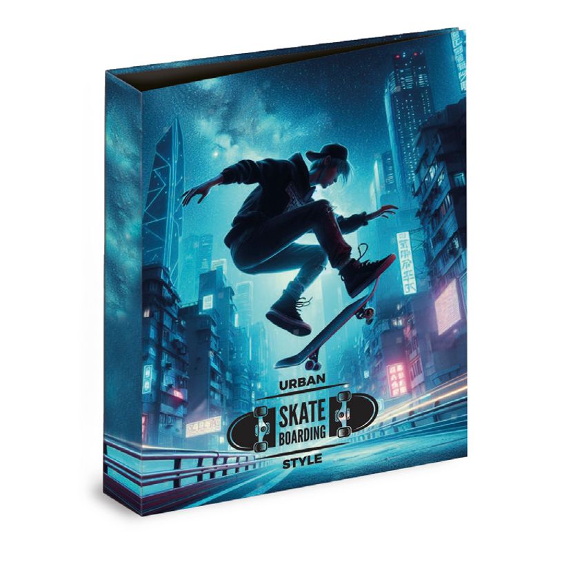 8412885256618-Carpeta 4 anillas - Skateboard--0