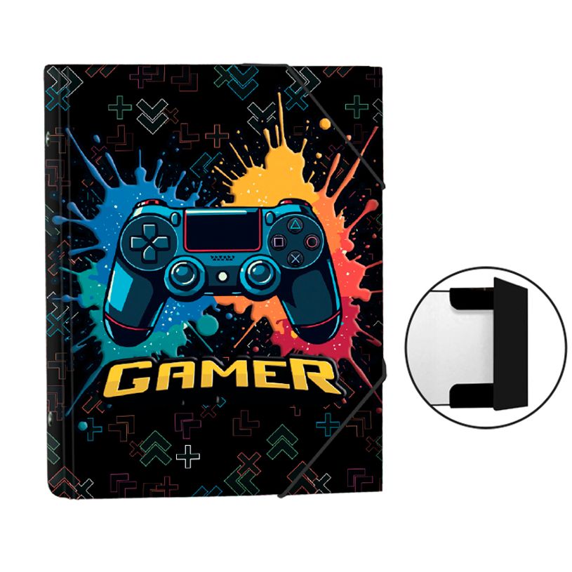 8412885256793-Carpeta solapas - Gamer--0