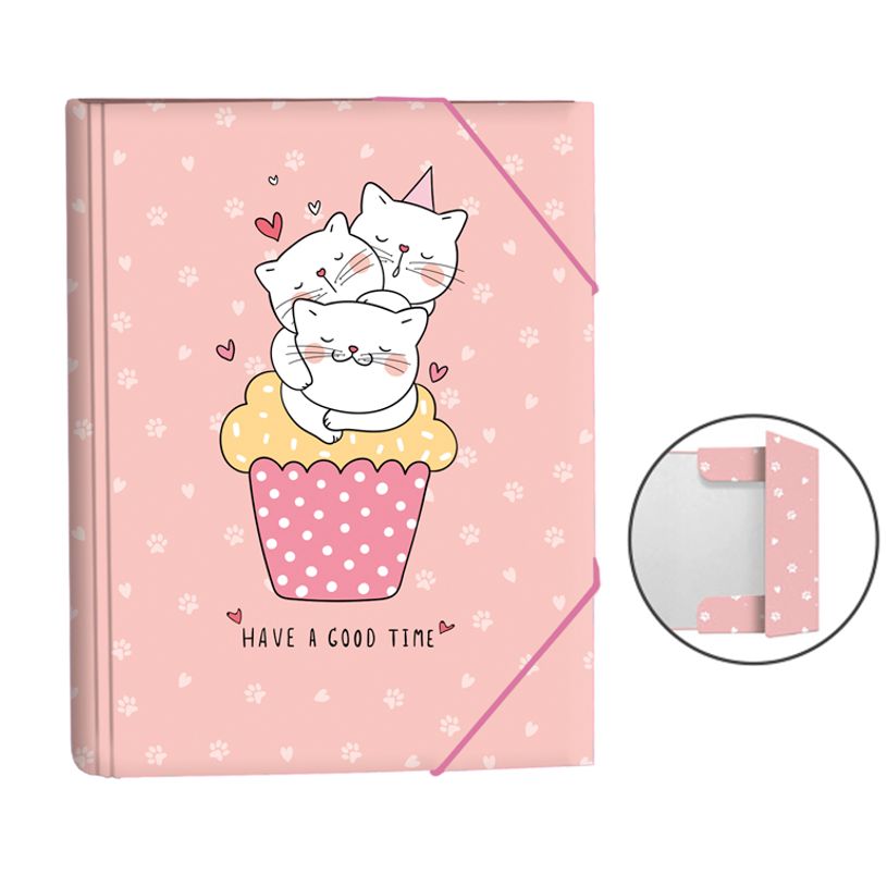 8412885256854-Carpeta solapas - Cats--0