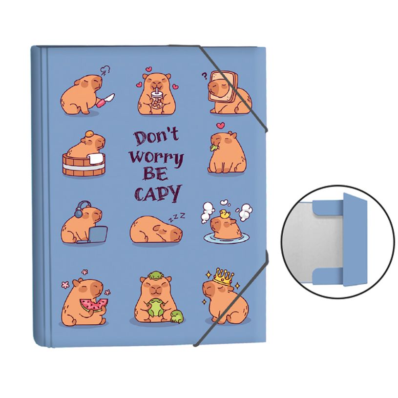 8412885256922-Carpeta solapas - Capibara--0