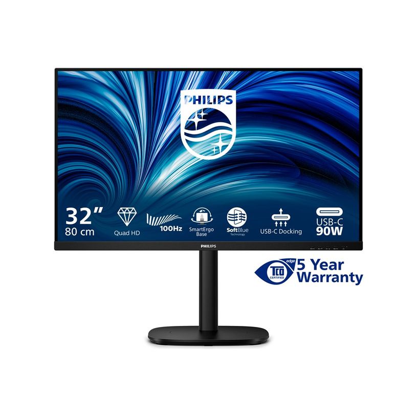 8721038004403-Philips 32B2U3601 - Écran LED 32" - 2560 x 1440 QHD - HDMI, DisplayPort, USB-C - haut-par-P_405270007_1-0