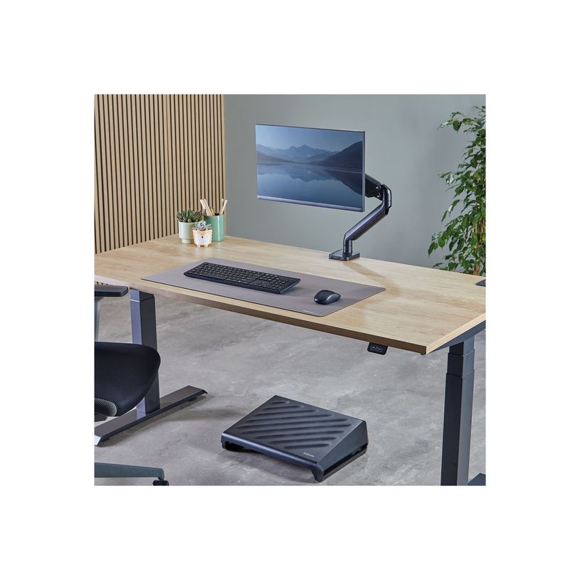 0043859808816-Fellowes Breyta - Tapis de bureau -Sous-main - 80 x 40 cm - gris-P_405270012_1-14
