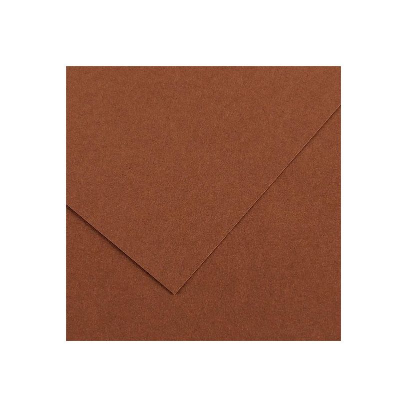 3148954223384-Canson Iris Vivaldi - Papier - 500 x 650 mm - 25 feuilles - chocolat - 185 g/m²-P_405270234_1-0