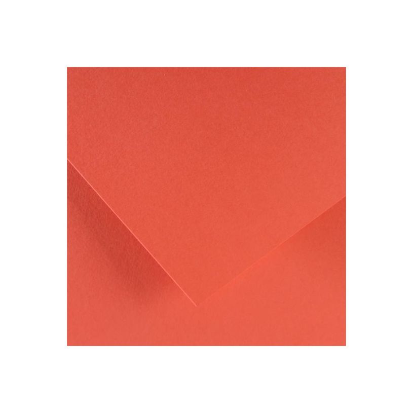 3148950120137-Canson Iris Vivaldi - Papier - 500 x 650 mm - 25 feuilles - Corail - 185 g/m²-P_405270236_1-0