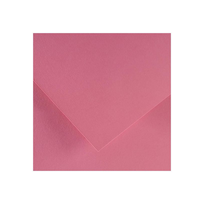 3148950120076-Canson Iris Vivaldi - Papier - 500 x 650 mm - 25 feuilles - rose flamant - 185 g/m²-P_405270239_1-0