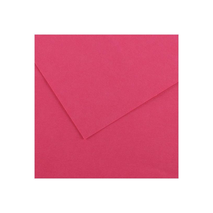 3148954223223-Canson Iris Vivaldi - Papier - 500 x 650 mm - 25 feuilles - Fuchsia - 185 g/m²-P_405270240_1-0