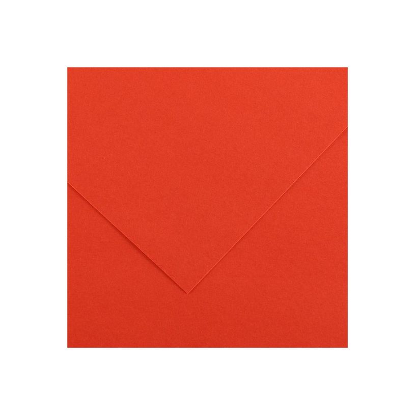 3148954223230-Canson Iris Vivaldi - Papier - 500 x 650 mm - 25 feuilles - tomate - 185 g/m²-P_405270255_1-0