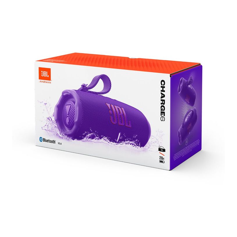 1200130019593-JBL Charge 6 - Enceinte sans fil - Bluetooth - 40 W - violet-P_405270298_2-9