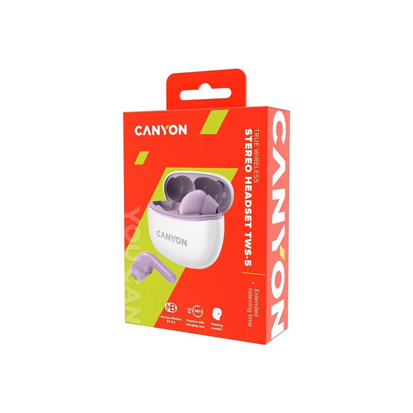 5291485009137-Canyon TWS-5 - Écouteurs sans fil avec micro - violet-P_405270352_2-1