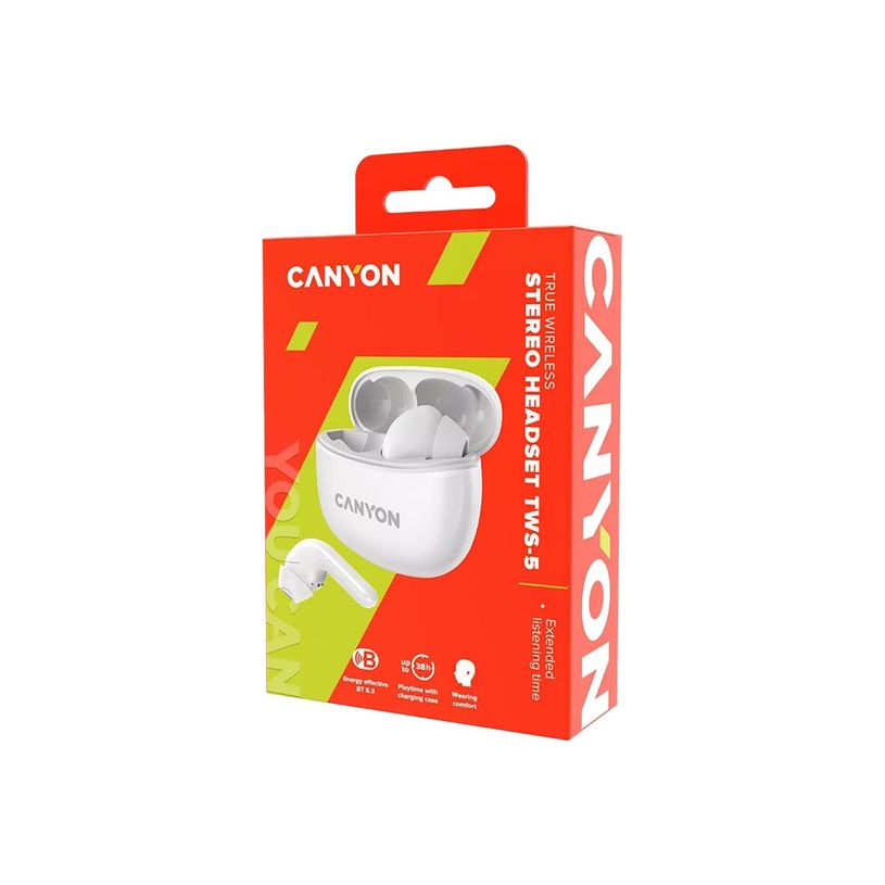 5291485009120-Canyon TWS-5 - Écouteurs sans fil avec micro - blanc-P_405270353_1-1
