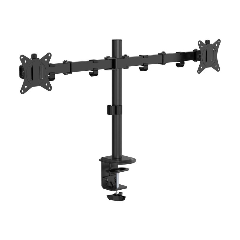 3303170114612-T'nB Ergo - Support double écran fixe - Taille d'écran : 17"-32" - jusqu'à 9kg - noir-P_405270801_1-0