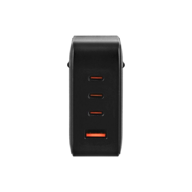 3303170120835-T'nB - Chargeur secteur GaN - 4 connecteurs de sortie (USB type A, 3 x USB-C) - noir-P_405270804_4-2