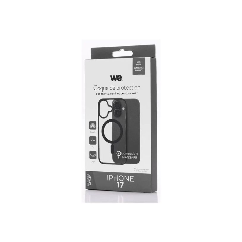 3304490446339-WE - Coque de protection pour Apple iPhone 17 - compatibilité avec MagSafe - transparent -P_405270829_1-1