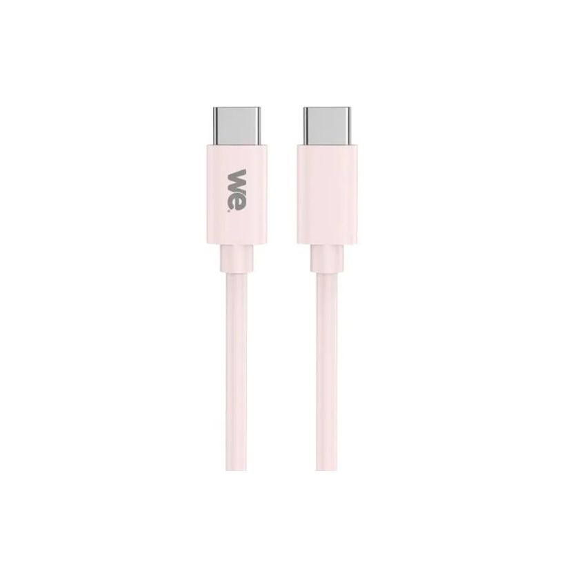 3304490438495-WE POP - Chargeur secteur + câble USB-C - 60W - rose-P_405270838_6-1