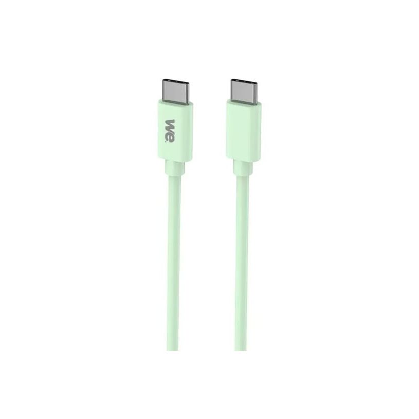 3304490438488-WE POP - Chargeur secteur + câble USB-C - 60W - vert-P_405270839_4-1
