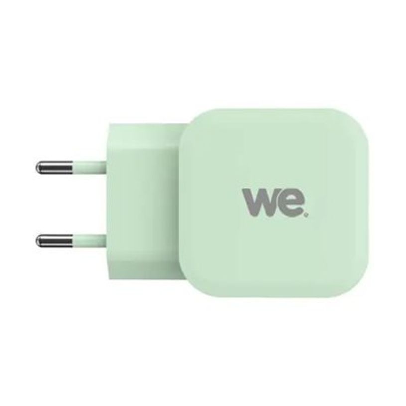 3304490438488-WE POP - Chargeur secteur + câble USB-C - 60W - vert-P_405270839_5-0