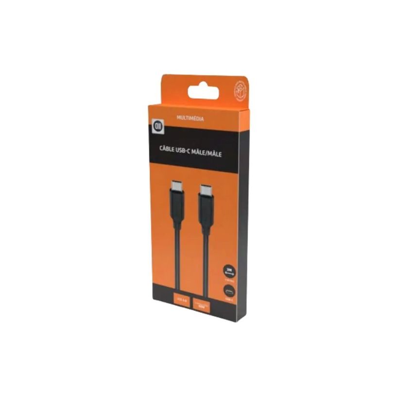 3304490437009-WE - Câble USB-C - 2.0 -  3 m - charge et synchronisation - noir-P_405270850_2-1