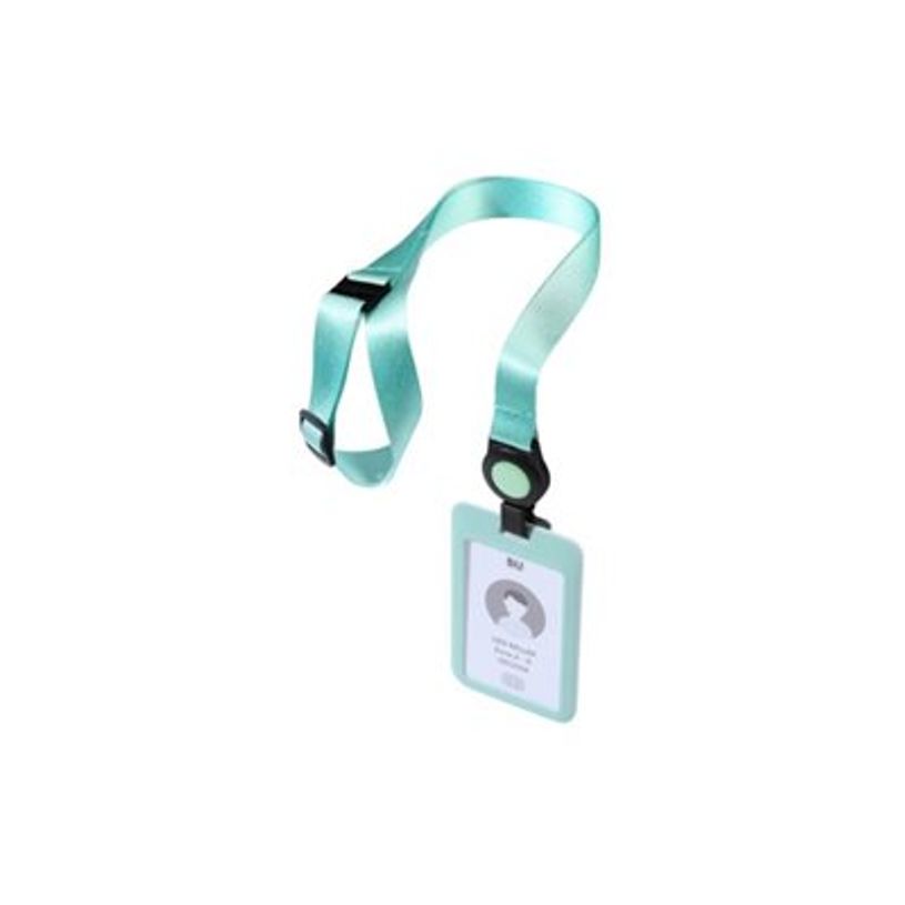 5014702153624-Avery - Porte-nom avec dragonne - pour 85 x 54 mm - vert pastel--0