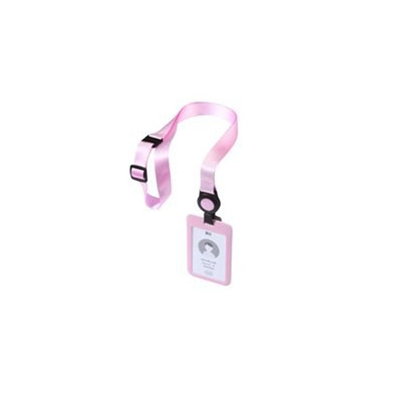 5014702153648-Avery - Porte-nom avec dragonne - pour 85 x 54 mm - rose pastel--0